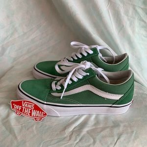 Green Vans Old Skool